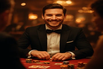 আলোকিত রুলেট চাকা ও ক্যাসিনো চিপসের দৃশ্য, যা লাইভ গেমিংয়ের উত্তেজনাকে ফুটিয়ে তোলে